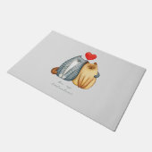 Paillasson Bonne Saint Valentin 2023 st valentine 14 février (Incliné)