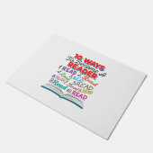 Paillasson Book Lover 10 Ways to Become a Reader (Incliné)