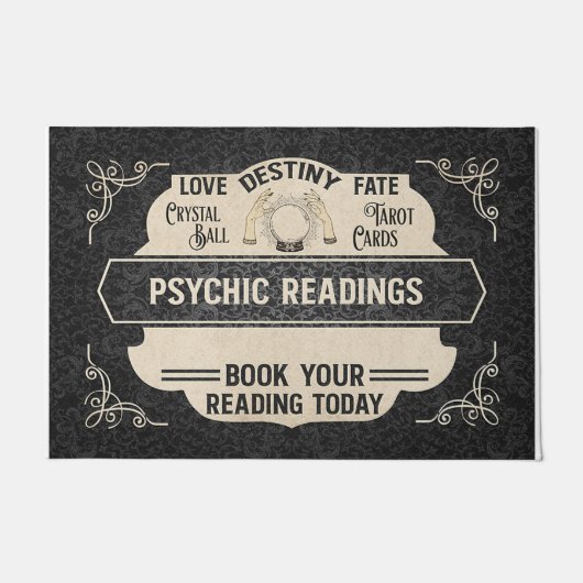 Paillasson Book Your Reading Today Mat, Psychic Reading (Devant)
