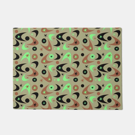 Paillasson Boomerangs rétro (Devant)