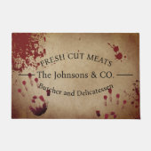 Paillasson Boucher personnalisé déplaisant (Devant)