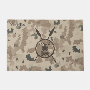 Paillasson Bouclier Maccabee du désert et oreilles