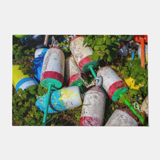 Paillasson Bouées de homard du Maine (Devant)