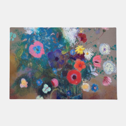 Paillasson Bouquet de fleurs, Redon (Devant)