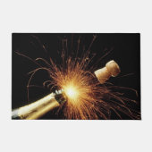 Paillasson bouteille de champagne (Devant)