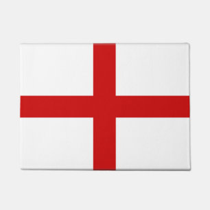 Paillasson Bouton de drapeau de l'Angleterre