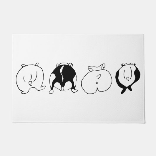 Paillasson Boutons Hamster (Devant)