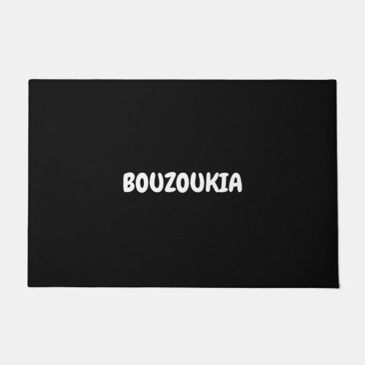 Paillasson Bouzoukia Design Cadeaux grecs Porte-cadeaux (Devant)