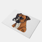 Paillasson Boxer Bark Designs Punchy Graphic designs (Incliné)