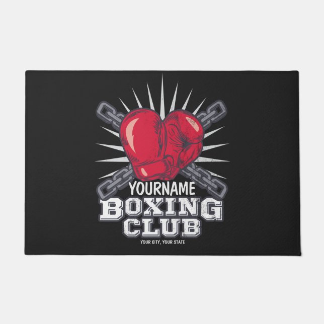 Paillasson Boxer champion de course (Devant)