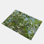 Paillasson Branche of Dogwood Blossoms Spring Trees (Incliné)