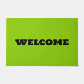 Paillasson Brat vert uni (Devant)