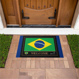 Paillasson Brésil et Brésil Pavillon du Brésil / Sport Bie