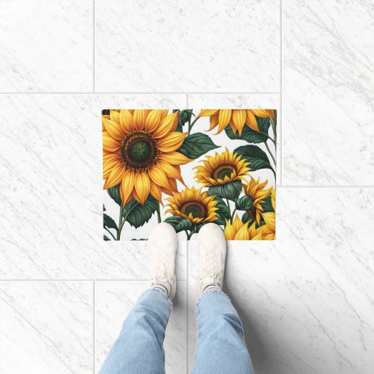 Paillasson Bright Sunflowers (Intérieur)