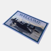 Paillasson Bright Water Orca - Bienvenue (Incliné)