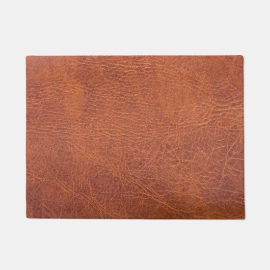 Paillasson Brown leather (Devant)