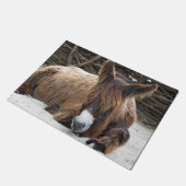 Paillasson Brown Poitou Donkey (Incliné)