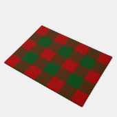 Paillasson Buffalo Plaid Christmas Red Green Check (Incliné)