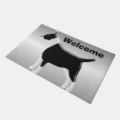 Paillasson Bull Terrier Chien Design (Incliné)