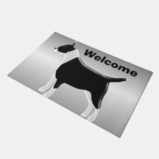 Paillasson Bull Terrier Chien Design (Incliné)