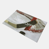 Paillasson but de hockey net (Incliné)