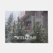 Paillasson Cabine d'hiver à Whistler (Devant)