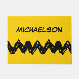 Paillasson cacahuètes   La chemise Zig-Zag de Charlie Brown