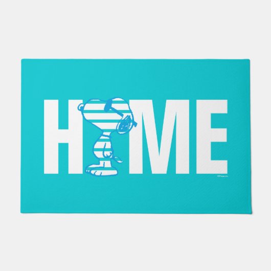 Paillasson cacahuètes | Lunettes de soleil Coeur Snoopy (Devant)