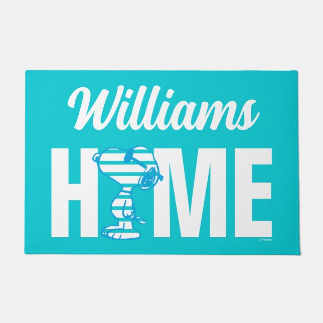 Paillasson cacahuètes | Lunettes de soleil Coeur Snoopy | Per (Devant)