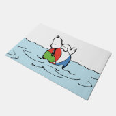 Paillasson cacahuètes | Snoopy Beach Ball Beach (Incliné)