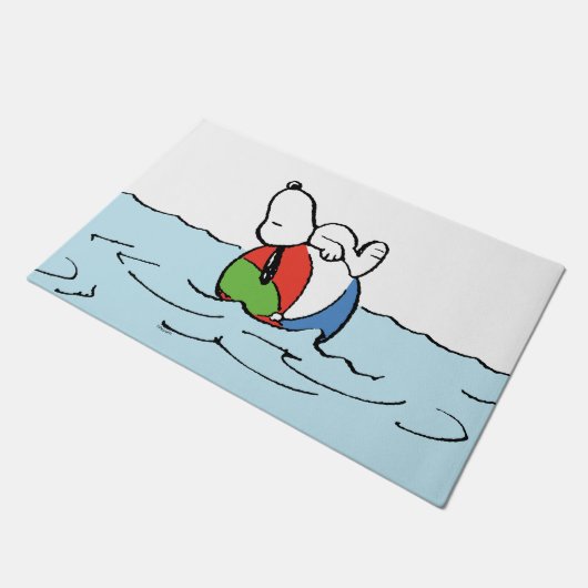 Paillasson cacahuètes | Snoopy Beach Ball Beach (Incliné)