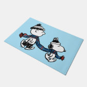 Paillasson cacahuètes | Snoopy & Charlie Brown Winter Scarf (Incliné)