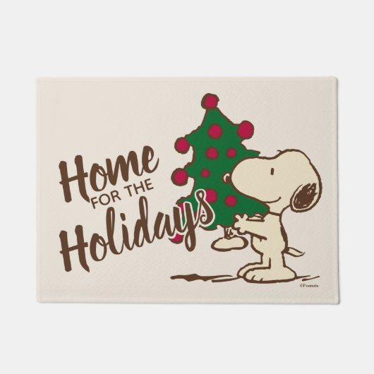 Paillasson cacahuètes | Snoopy Christmas Tree (Devant)