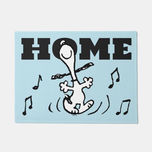 Paillasson cacahuètes | Snoopy Dancing (Devant)