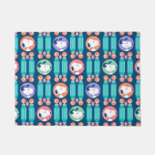 Paillasson cacahuètes | Snoopy Dark Blue Deco Dreams Motif (Devant)