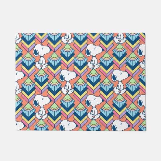Paillasson cacahuètes | Snoopy Deco Dreams Motif (Devant)