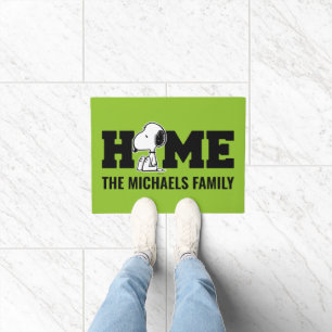 Paillasson cacahuètes   Snoopy En Bas