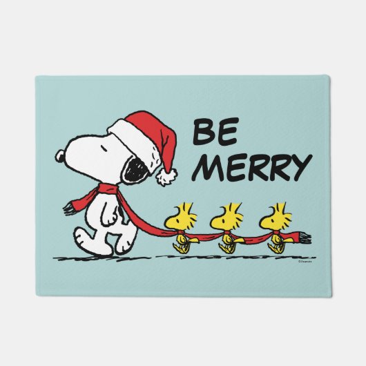 Paillasson cacahuètes | Snoopy & Friends Winter Scarf (Devant)