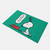 Paillasson cacahuètes | Snoopy Ho Ho Ho Plat alimentaire (Incliné)
