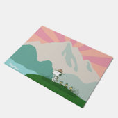 Paillasson cacahuètes | Snoopy Leader du Pack (Incliné)