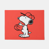 Paillasson cacahuètes | Snoopy Making the Catch (Devant)