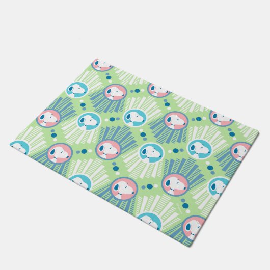 Paillasson cacahuètes | Snoopy Mint Green Deco Dreams Motif (Incliné)