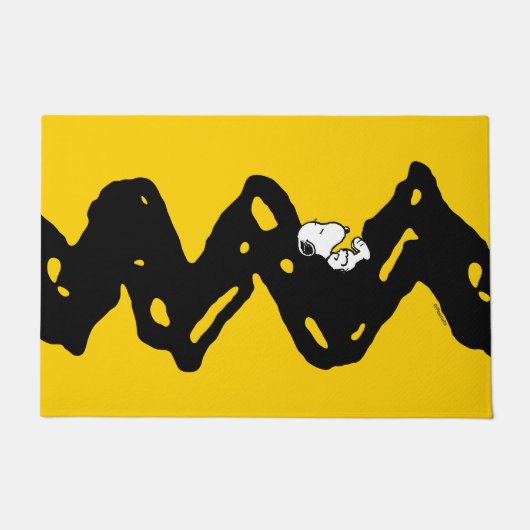 Paillasson cacahuètes | Snoopy Nap (Devant)