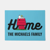 Paillasson cacahuètes | Snoopy Napping (Devant)