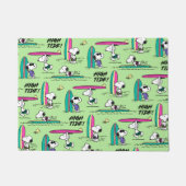 Paillasson cacahuètes | Snoopy Ocean High Tide Motif (Devant)