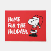 Paillasson cacahuètes | Snoopy Père Noël Home for the Holiday (Devant)