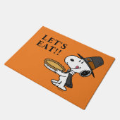 Paillasson cacahuètes | Snoopy Pilgrim (Incliné)
