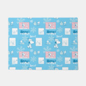 Paillasson cacahuètes | Snoopy Snow Day Motif (Devant)