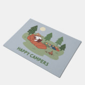 Paillasson cacahuètes | Snoopy & Woodstock Happy Campers (Incliné)