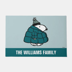Paillasson cacahuètes   Veste Snoopy Winter Puffer